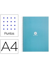 CUADERNO ESP.A4 MICRO ANTARTIK T.FORRADA 80H 90GR.RAYADO 1B.4TAL.CEL.