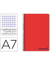 CUADERNO ESP. WONDER A7 T.PLASTICO MICRO 5MM 4B.100H. 90GR. RJ.