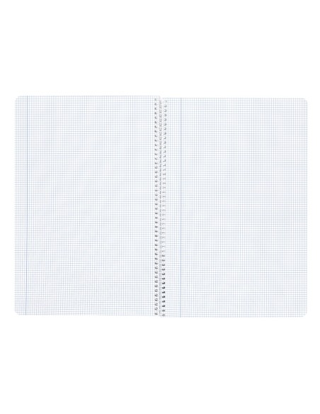 CUADERNO ESP. WONDER A4 T.PLASTICO 3MM 80H 90GR. COL.SURT.