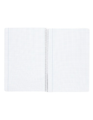 CUADERNO ESP. WONDER A4 T.PLASTICO 4MM 80H. 90GR. SURT. *33290