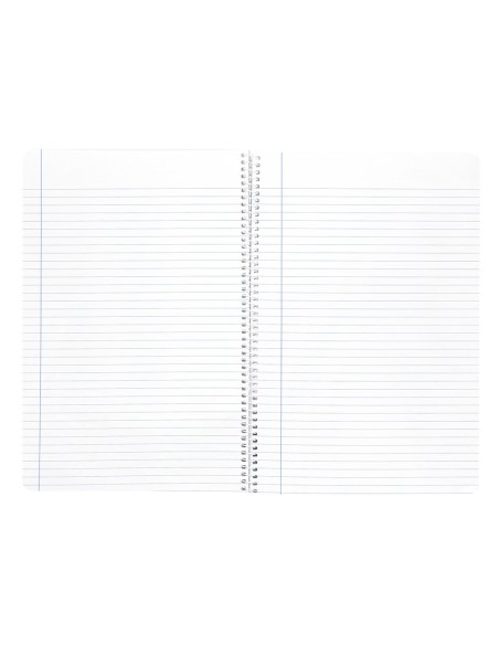 CUADERNO ESP. WONDER A4 T.PLASTICO HORIZONTAL 80H 90GR. COL.SURT.