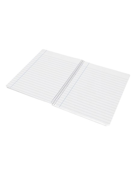 CUADERNO ESP. WONDER A4 T.PLASTICO PAUTA 2,5MM 80H 90GR. COL.SURT.