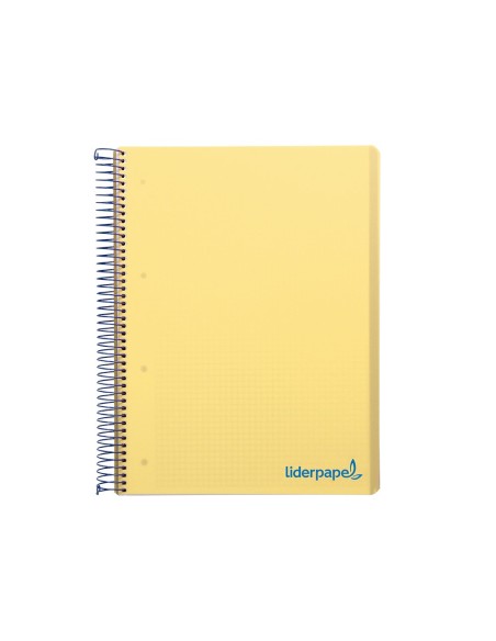 CUADERNO ESP. WONDER A4 T.PLASTICO MICRO 5MM 5B 4T. 120H 90GR. AM.