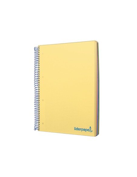CUADERNO ESP. WONDER A4 T.PLASTICO MICRO 5MM 5B 4T. 120H 90GR. AM.