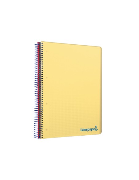 CUADERNO ESP. WONDER A4 T.PLASTICO MICRO 5MM 5B 4T. 120H 90GR. AM.
