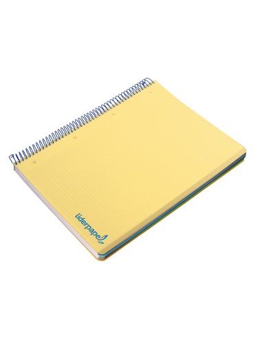 CUADERNO ESP. WONDER A4 T.PLASTICO MICRO 5MM 5B 4T. 120H 90GR. AM.