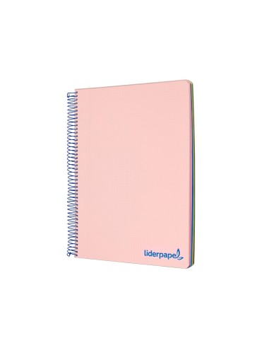 CUADERNO ESP. WONDER A4 T.PLASTICO MICRO 5MM 5B 4T. 120H 90GR. ROSA