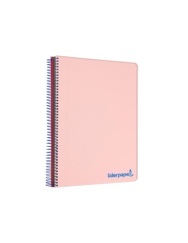 CUADERNO ESP. WONDER A4 T.PLASTICO MICRO 5MM 5B 4T. 120H 90GR. ROSA