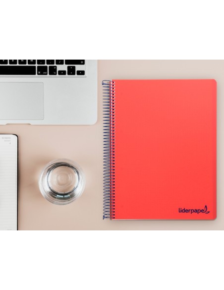 CUADERNO ESP. WONDER A4 T.PLASTICO MICRO 5MM 5B 4T. 120H 90GR. RJ.