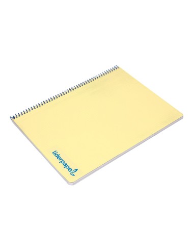 CUADERNO ESP. WONDER A4 T.PLASTICO 4MM 80H 90GR. AM. *74930