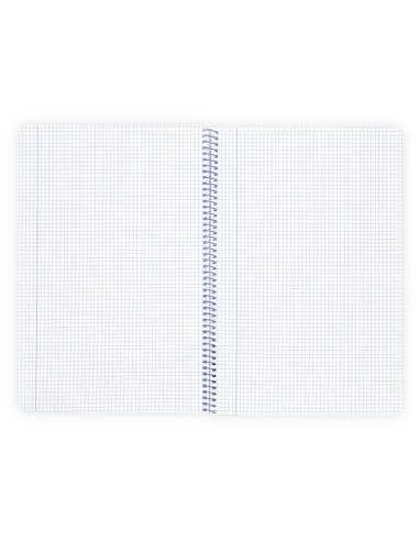 CUADERNO ESP. WONDER A4 T.PLASTICO 4MM 80H 90GR. AM. *74930