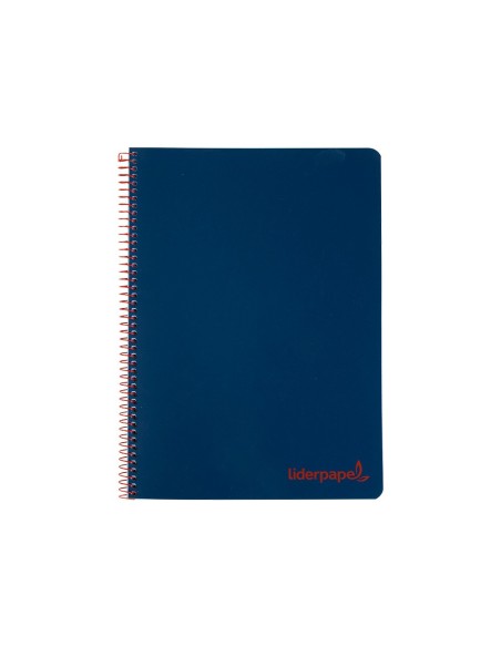 CUADERNO ESP. WONDER A4 T.PLASTICO 4MM 80H 90GR. AZ. MARINO
