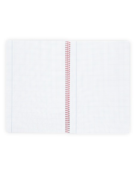 CUADERNO ESP. WONDER A4 T.PLASTICO 4MM 80H 90GR. AZ. MARINO