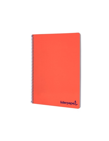 CUADERNO ESP. WONDER A4 T.PLASTICO 4MM 80H 90GR. RJ.