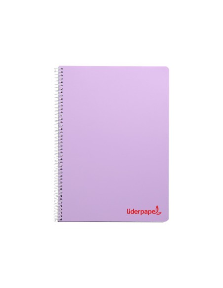 CUADERNO ESP. WONDER A5 T.PLASTICO 4MM 80H. 90GR. COL.SURT.