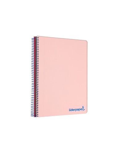CUADERNO ESP. WONDER A5 T.PLASTICO MICRO 5MM 5B 6T. 120H 90GR. ROSA