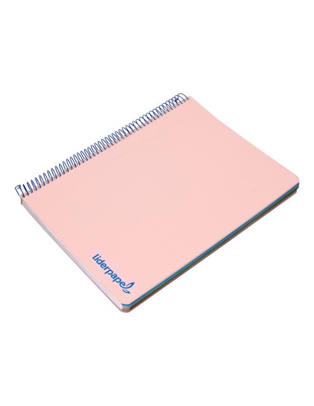 CUADERNO ESP. WONDER A5 T.PLASTICO MICRO 5MM 5B 6T. 120H 90GR. ROSA
