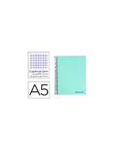 CUADERNO ESP. WONDER A5 T.PLASTICO MICRO 5MM 5B 6T. 120H 90GR. VE. 2