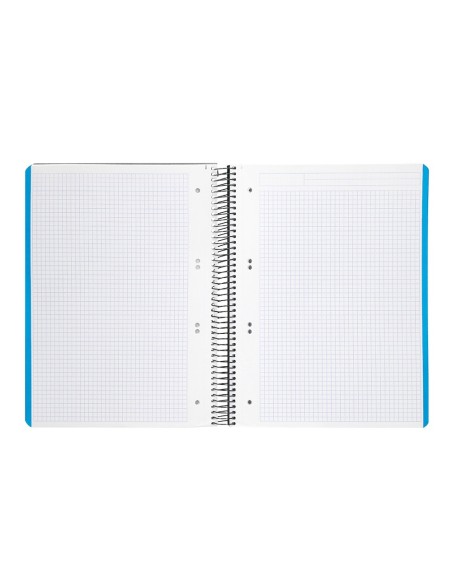 CUADERNO ESP. WONDER A5 T.PLASTICO MICRO 5MM 5B 6T. 120H 90GR. NG.
