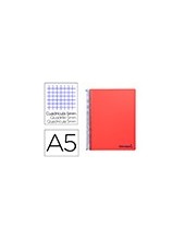 CUADERNO ESP. WONDER A5 T.PLASTICO MICRO 5MM 5B 6T. 120H 90GR. RJ. 2