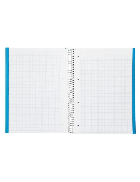 CUADERNO ESP. JOLLY A4 T.FORRADA 5MM 5B 4T.140H.75GR. CEL.
