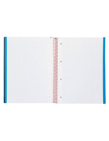 CUADERNO ESP. JOLLY A4 T.FORRADA MICRO 5MM 5B 4T.140H.75GR. AZ.