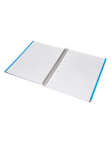 CUADERNO ESP. JOLLY A4 T.FORRADA MICRO 5MM 5B 4T.60H.60GR.VIO *59234