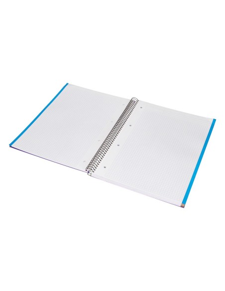 CUADERNO ESP. JOLLY A4 T.FORRADA MICRO 5MM 5B 4T.60H.60GR.VIO *59234