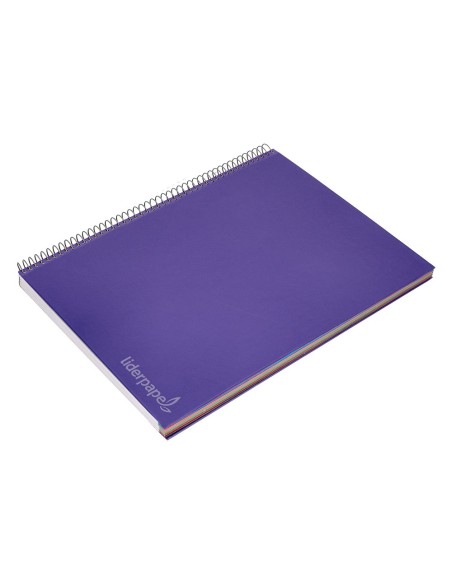 CUADERNO ESP. JOLLY A4 T.FORRADA MICRO 5MM 5B 4T.60H.60GR.VIO *59234