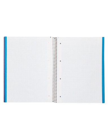 CUADERNO ESP. JOLLY A4 T.FORRADA MICRO 5MM 5B 4T.60H.60GR.VIO *59234