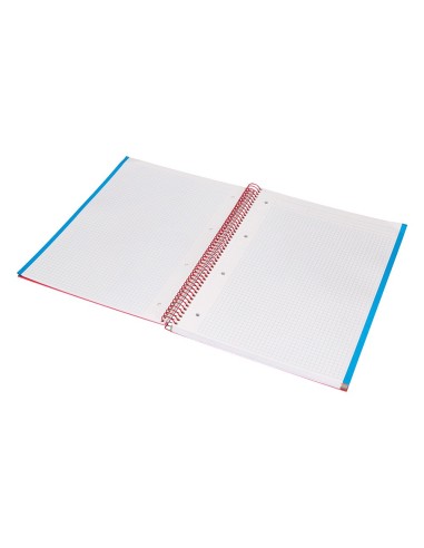 CUADERNO ESP. JOLLY A4 T.FORRADA MICRO 5MM 5B 4T.140H 75GR. RJ.