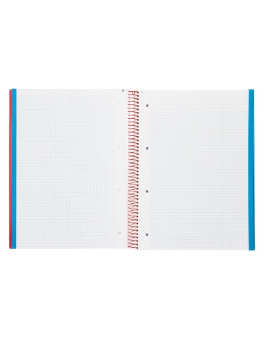 CUADERNO ESP. JOLLY A4 T.FORRADA MICRO 5MM 5B 4T.140H 75GR. RJ.