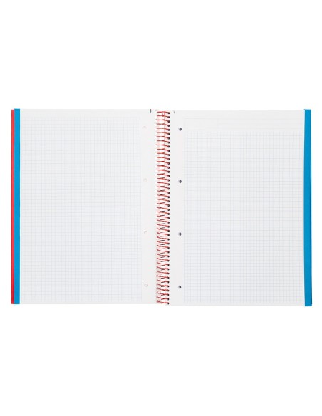 CUADERNO ESP. JOLLY A4 T.FORRADA MICRO 5MM 5B 4T.140H 75GR. RJ.