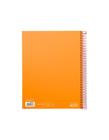 CUADERNO ESP. JOLLY A4 T.FORRADA MICRO 5MM 5B 4T.140H.75GR. NJ.