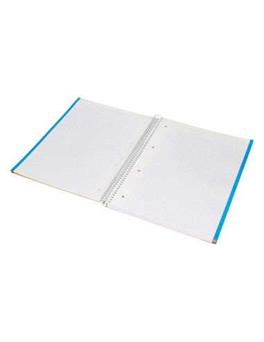 CUADERNO ESP. JOLLY A4 T.FORRADA MICRO 5MM 5B 4T.140H 75GR. AM.