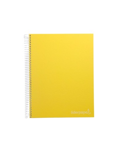CUADERNO ESP. JOLLY A4 T.FORRADA MICRO 5MM 5B 4T.140H 75GR. AM.