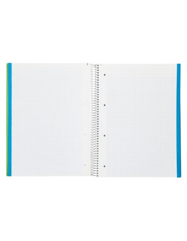 CUADERNO ESP. JOLLY A4 T.FORRADA MICRO 5MM 5B 4T.140H 75GR.VE.