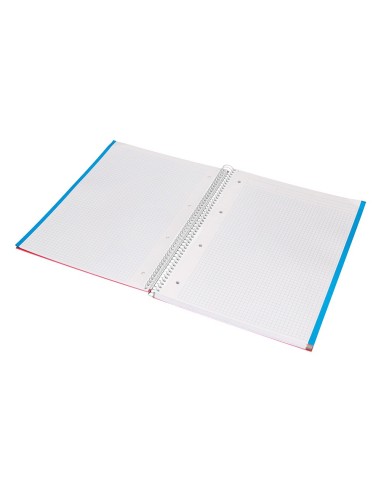 CUADERNO ESP. JOLLY A4 T.FORRADA MICRO 5MM 5B 4T.140H.75GR. COL.SURT.