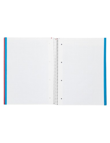 CUADERNO ESP. JOLLY A4 T.FORRADA MICRO 4MM 5B 4T.140H 75GR. SURT.