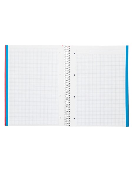 CUADERNO ESP. JOLLY A4 T.FORRADA MICRO 4MM 5B 4T.140H 75GR. SURT.