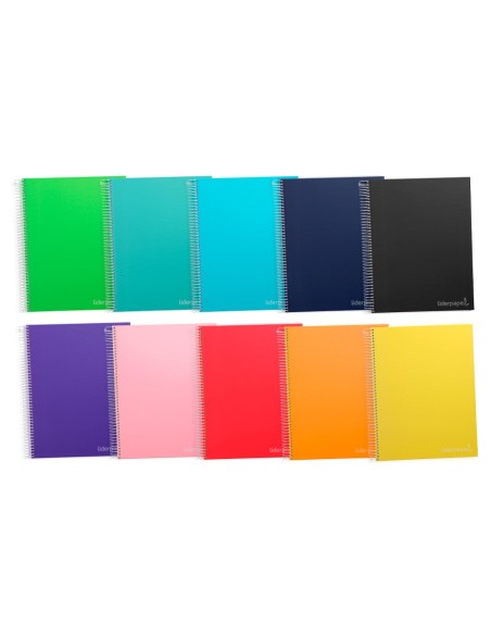 CUADERNO ESP. JOLLY A4 T.FORRADA MICRO HOR.5B 4T.140H 75GR. SURT.