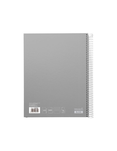 CUADERNO ESP. JOLLY A5 T.FORRADA MICRO HOR.5B 6T.140H.75GR.*74841 CUADERNO ESP. JOLLY A5 T.FORRADA MICRO HOR.5B 6T.140H.75GR.*74841