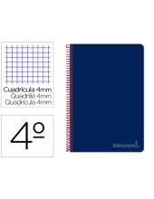 CUADERNO ESP. WITTY A5 T.DURA 4MM 80H. 75GR. AZ. MARINO