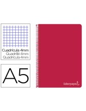 CUADERNO ESP. WITTY A5 T.DURA 4MM 80H. 75GR. RJ. **32184