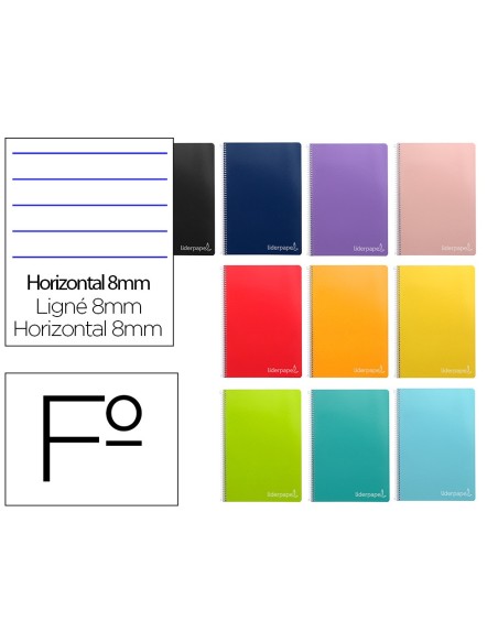 CUADERNO ESP. WITTY FL. T.DURA HORIZONTAL 80H 75GR. SURT.**32886 CUADERNO ESP. WITTY FL. T.DURA HORIZONTAL 80H 75GR. SURT.**32886