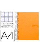 CUADERNO ESP. CRAFTY A4 T.FORRADA 4MM 80H. 90GR. NJ. *46222