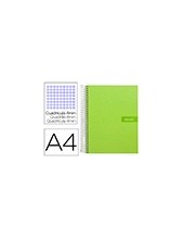 CUADERNO ESP. CRAFTY A4 T.FORRADA 4MM 80H. 90GR. VE. *32169 2