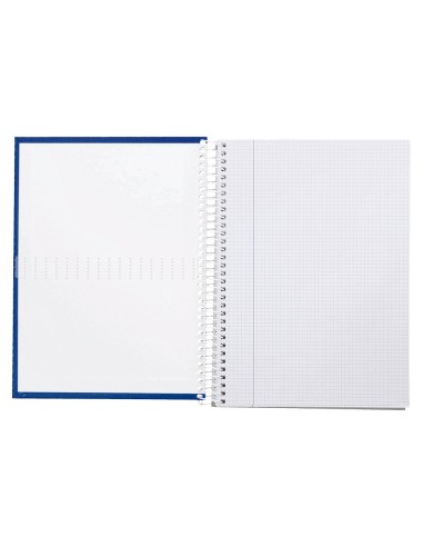 CUADERNO ESP. CRAFTY A4 T.FORRADA 4MM 80H. 90GR. AZ. *32166