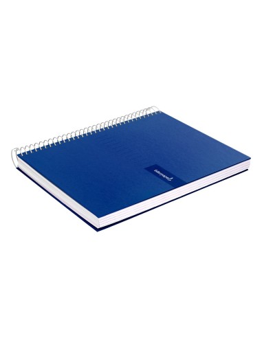 CUADERNO ESP. CRAFTY A4 T.FORRADA 4MM 80H. 90GR. AZ. *32166