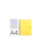 CUADERNO ESP. CRAFTY A4 T.FORRADA 4MM 80H. 90GR. AM. 2